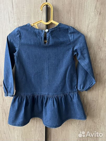 Поатье джинсовое 104 размер