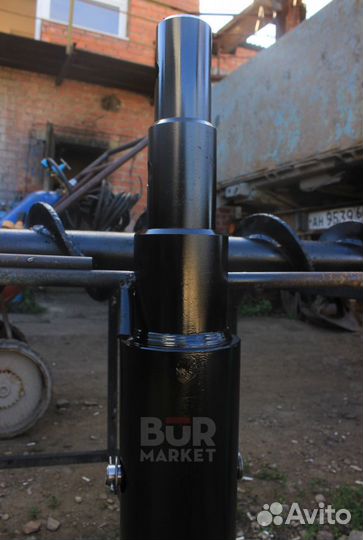 Переходник для монтажа винтовых свай Dinex