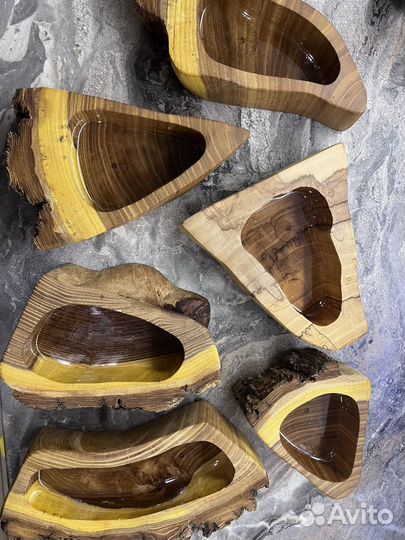 Подсвечник деревянный