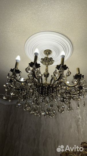 Люстра бронза