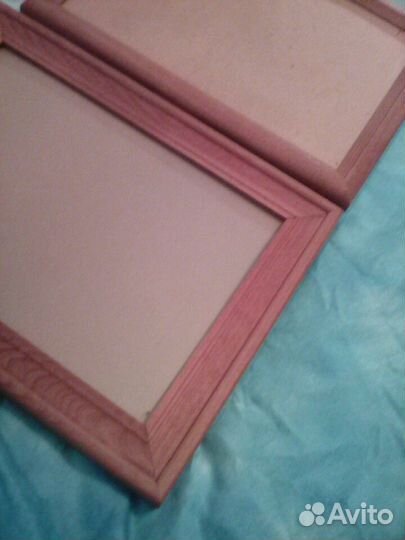 Канцелярские рамочки 2 вида в дереве