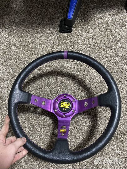 Спортивный руль на ваз