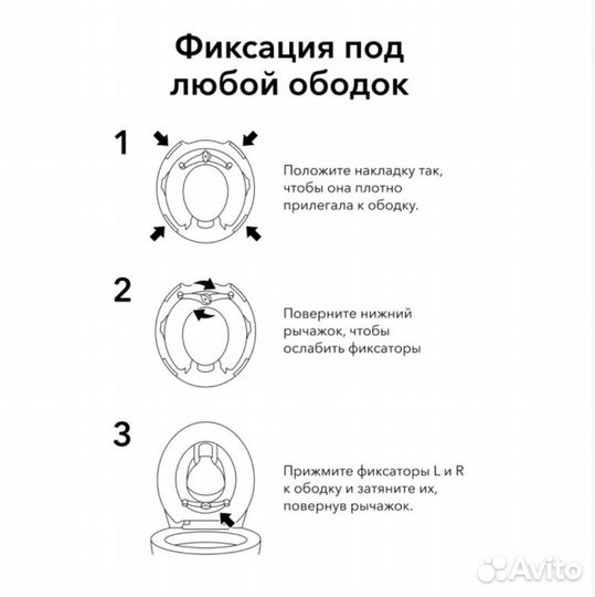 Сидушка на унитаз