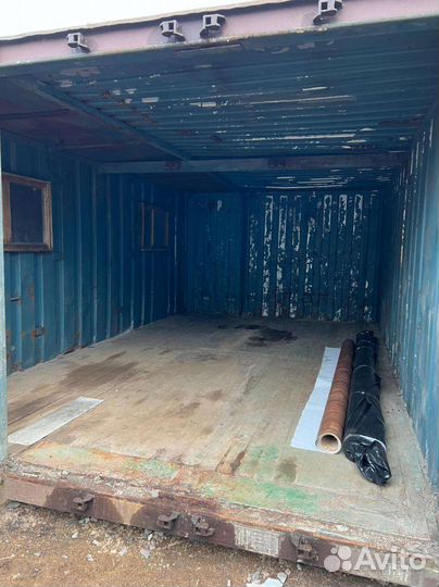 Контейнер 20 футов широкий для гаража