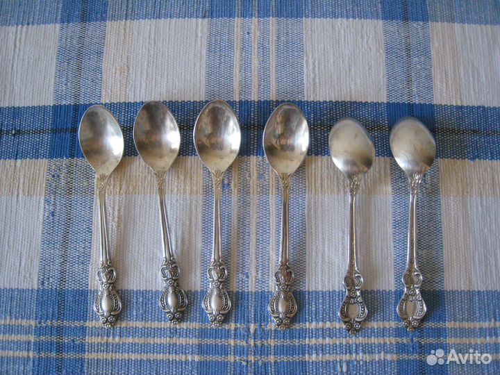 Ложки кофейные мельхиоровые