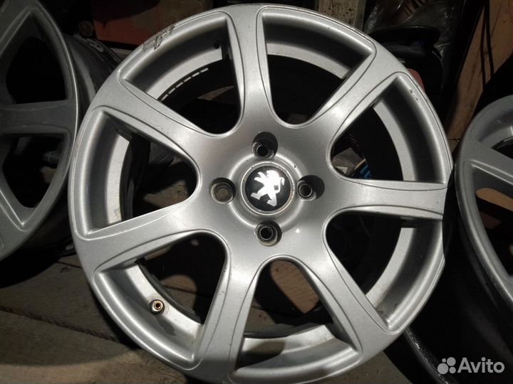 Литые диски r15 4 100