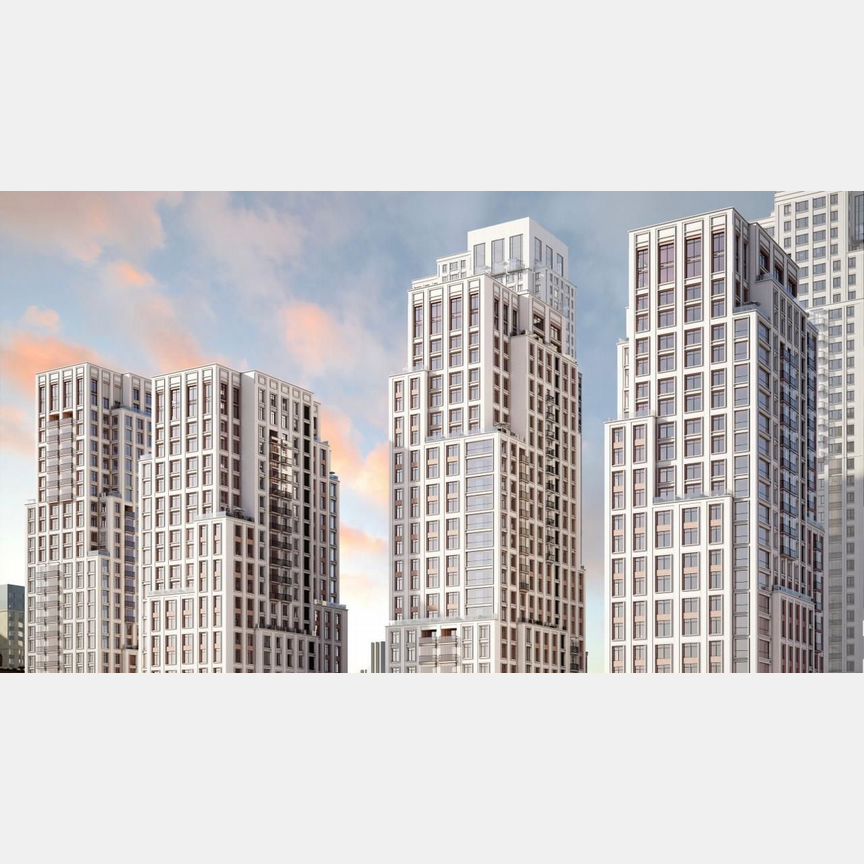 1-к. квартира, 53,3 м², 9/29 эт.