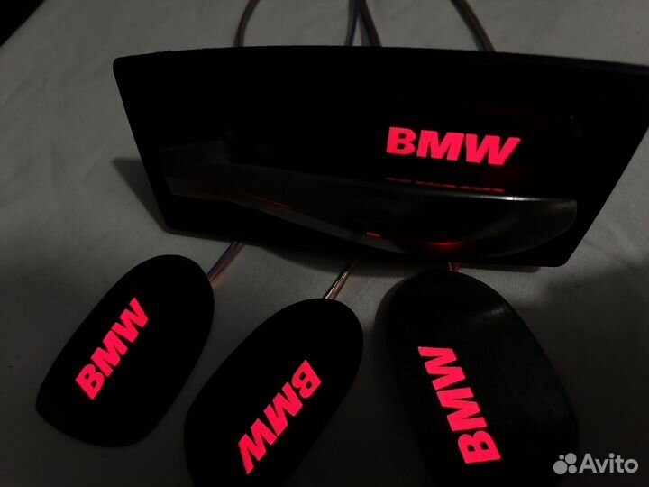 LED подсветка ручек салона дверей BMW 5 E60