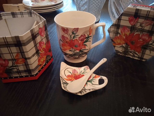 Сервиз столовый, посуда, много