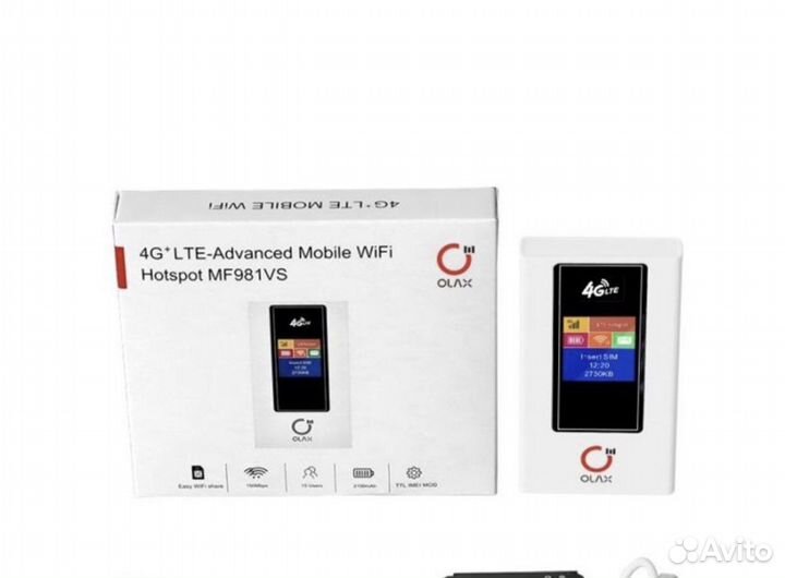 Wifi роутер 4 GMF981VS акб 2100 Mah с дисплеем