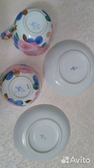 Чайная пара Дулево