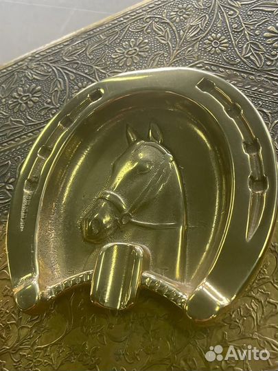 Пепельница, латунь, Stilars