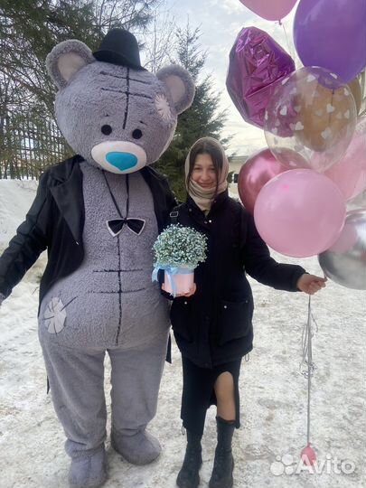 Мишка Тедди аниматор,ростовые куклы