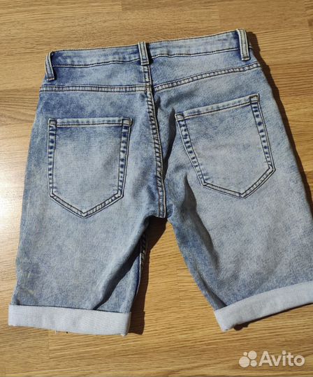 Джинсовые шорты на мальчика рост 170 15-16 лет