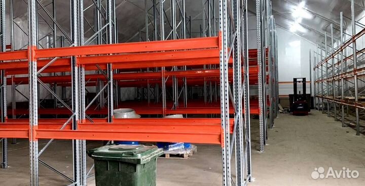 Стеллажи складские паллетные бу