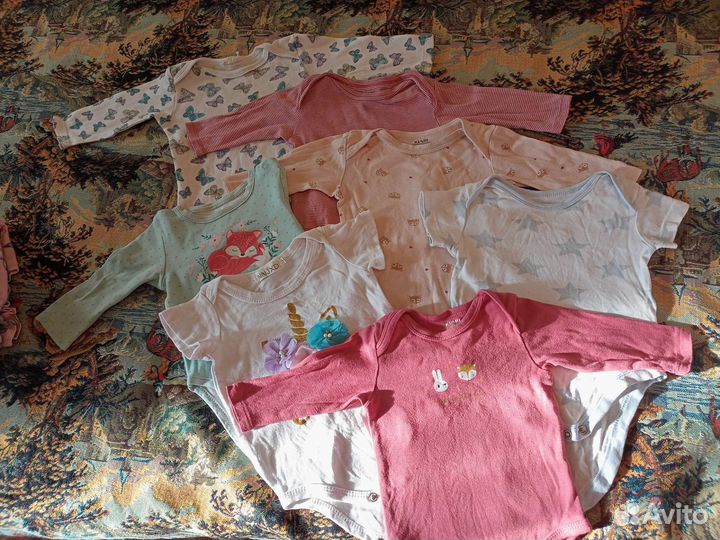Детская одежда для девочек пакетом 62-68