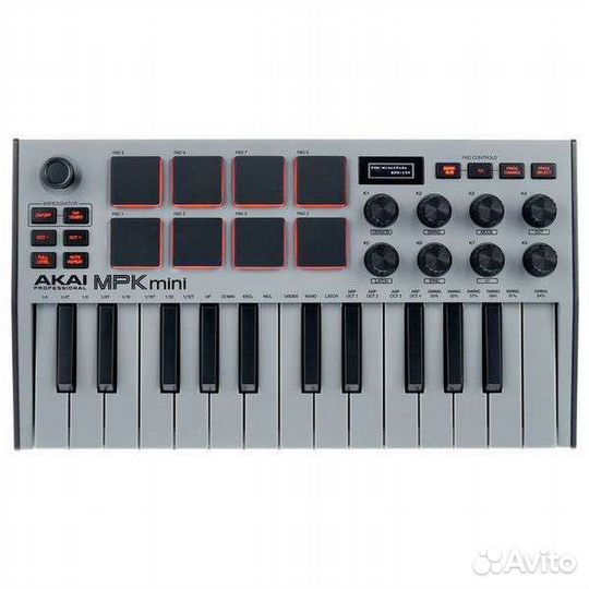 Akai MPK Mini 3 серая