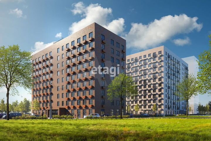 Квартира-студия, 27,3 м², 2/12 эт.