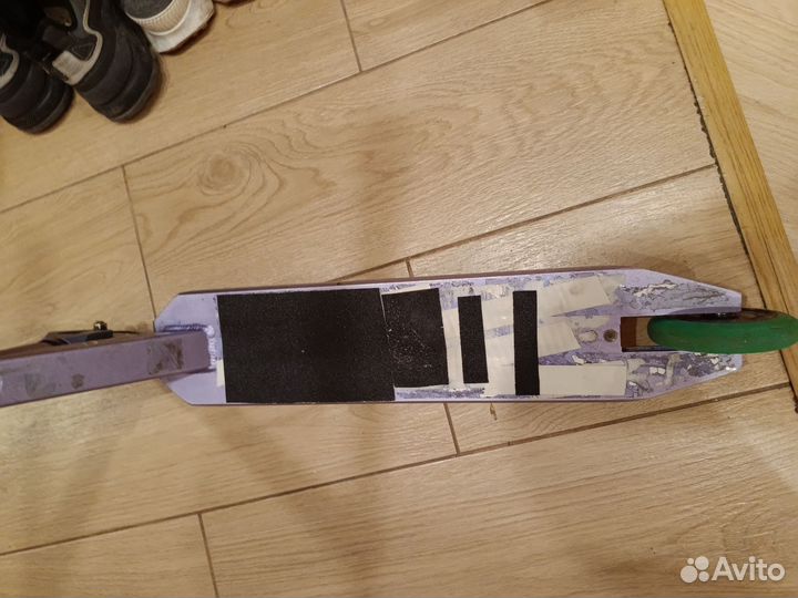 Трюковой самокат кастом парк