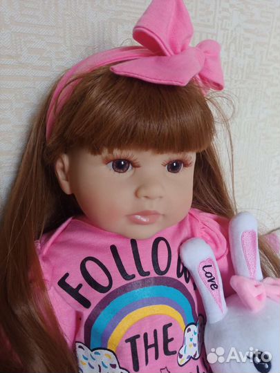 Кукла Реборн силиконовая девочка