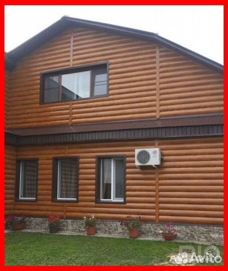 Фасад дома из сайдинга