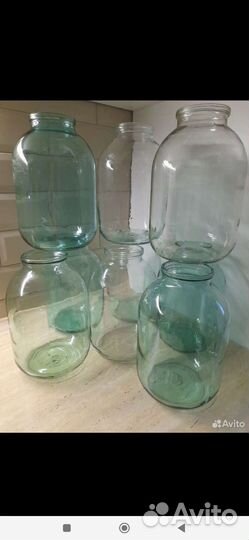 Банка стеклянная 3л