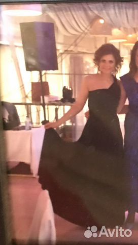 Платье трансформер темно-синее