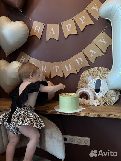 Платье боди на годик