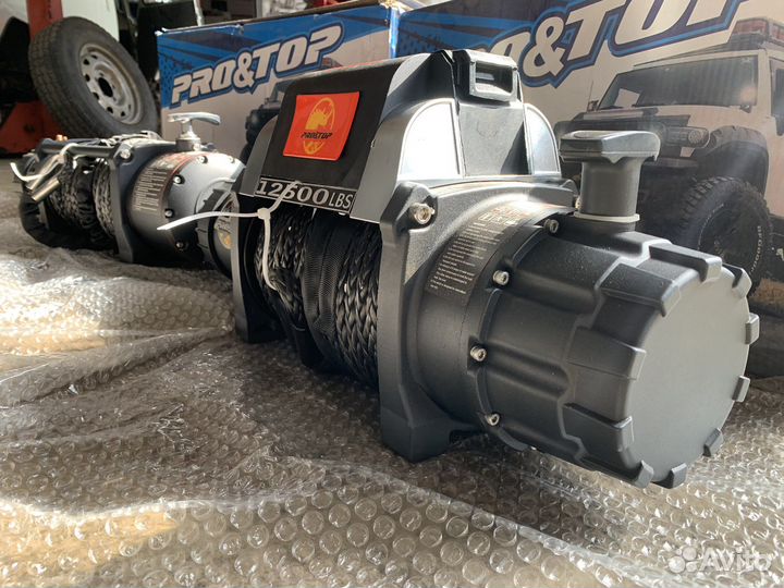Лебедка автомобильная PRO&TOP 12500