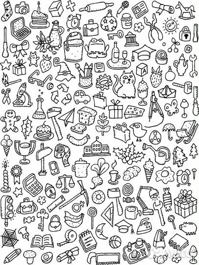 Раскраски-антистрессы