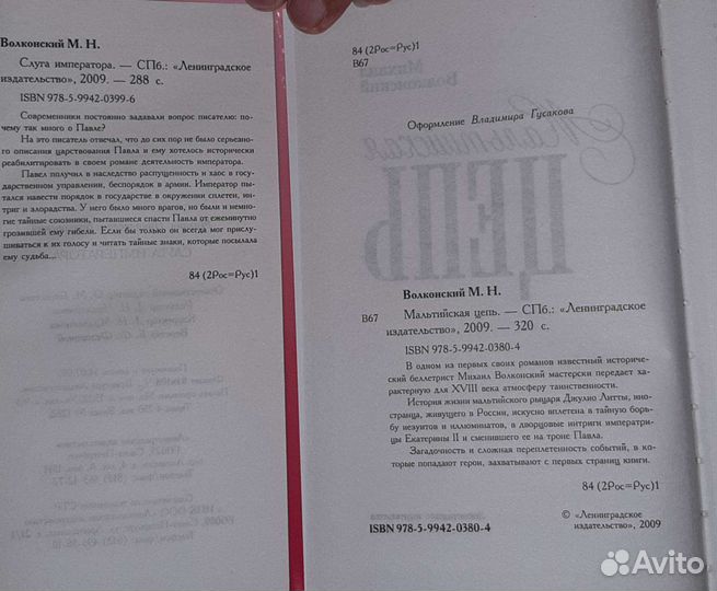 Роман. Михаил Волконский