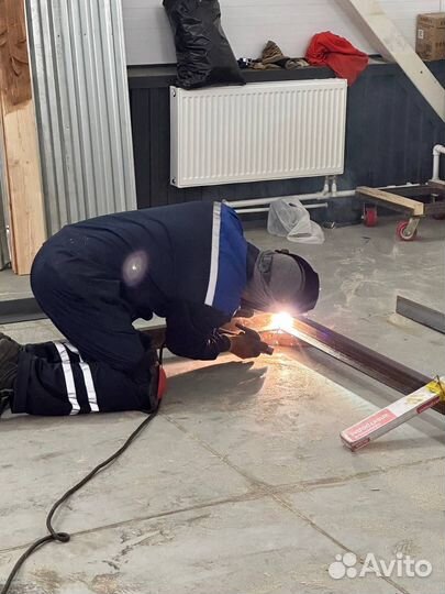 Каркас для бытовки из швеллера 80