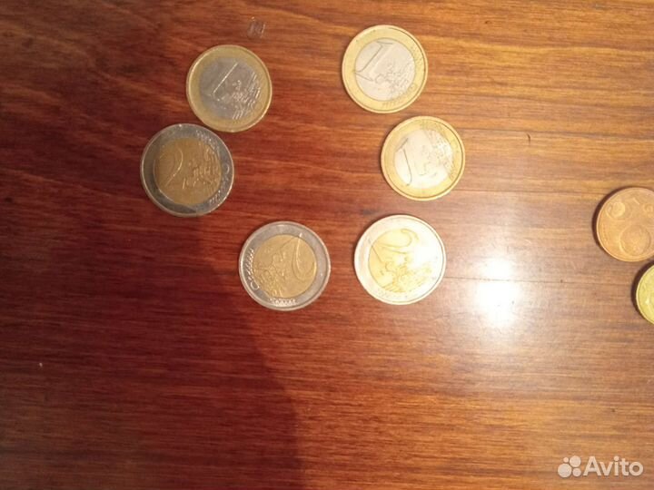 Монеты евро