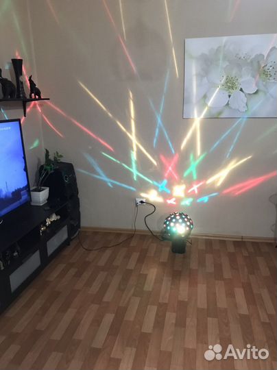 Шар диско гирлянда