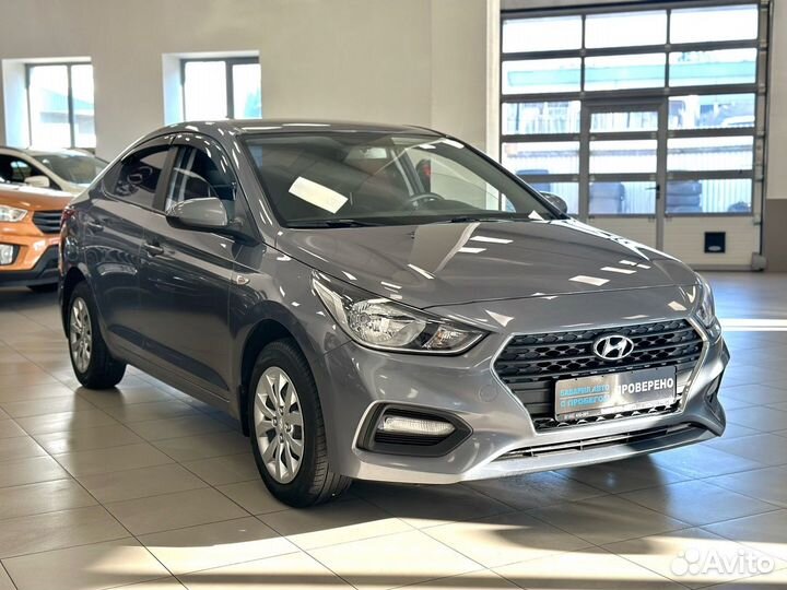 Hyundai Solaris 1.4 МТ, 2019, 69 000 км