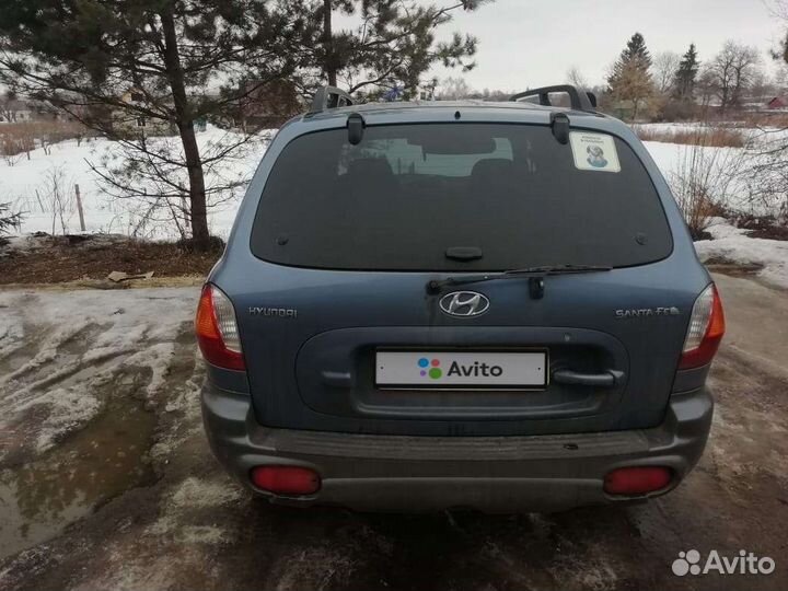 Hyundai Santa Fe 2.4 AT, 2002, 520 000 км