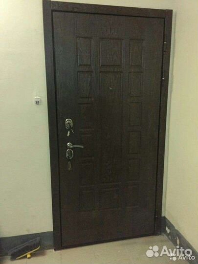 Установка входных дверей