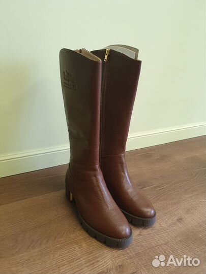 Сапоги женские натуральная кожа 39 Coach