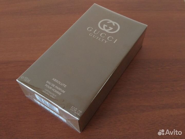 Gucci guilty absolute pour homme 150 ml
