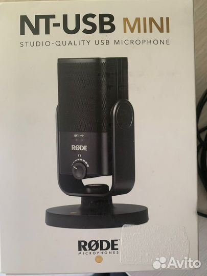 Микрофон Rode NT-usb mini