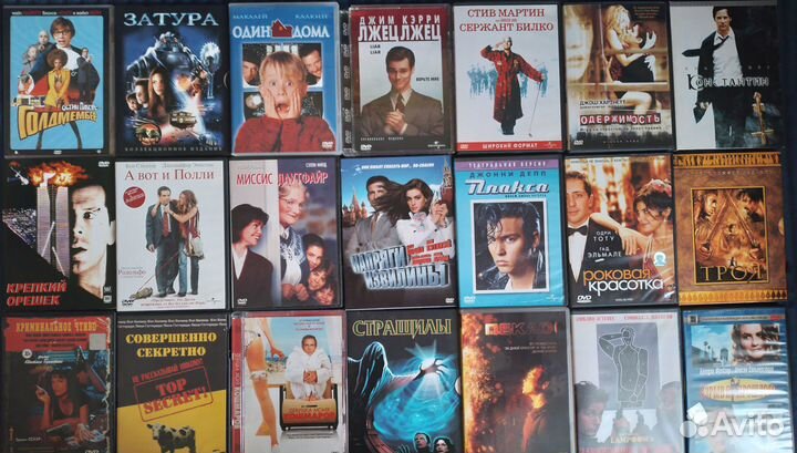 Фильмы (кино) на DVD