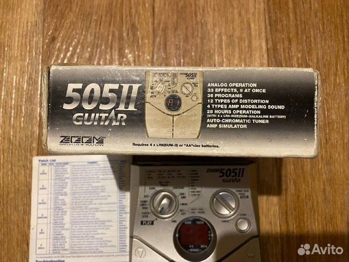 Zoom 505II Гитарный процессор