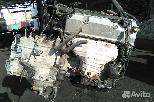 Двигатель в сборе двс honda stepwgn RF5 K20A 2004