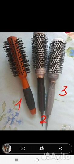 Брашинги для укладки волос Hairwey