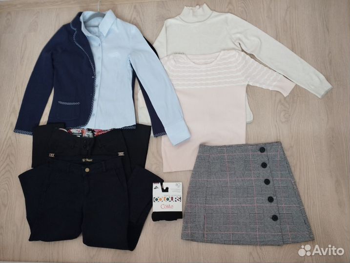 Вещи для девочки в школу пакетом