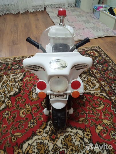 Детский мотоцикл на аккумуляторе