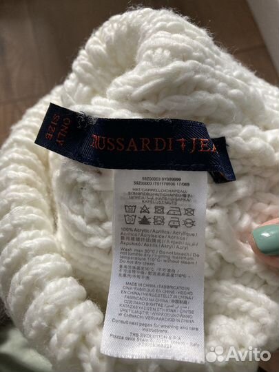 Шапка trussardi женская