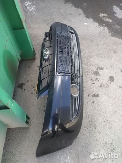 Бампер передний приора