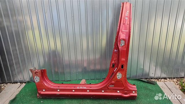 Порог со стойкой левый Ssangyong Actyon NEW (CK)