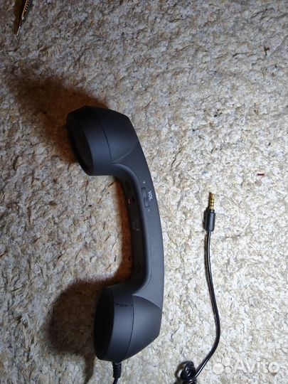 Телефон трубка СССР гарнитура к мобильному
